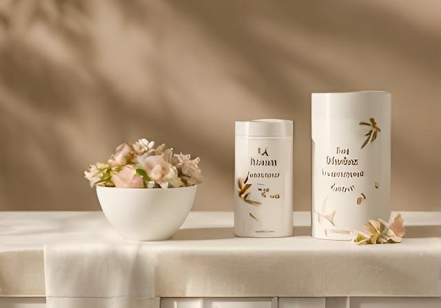 Individuelle Hochzeitsgeschenke aus Porzellan mit feiner Schrift und Goldrand